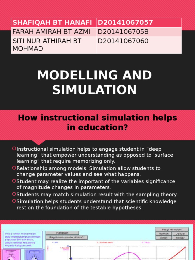 Benefits and Drawbacks of Instructional Simulation | PDF