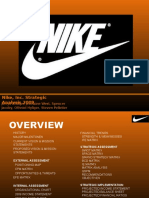 Nike, Inc. Strategic Analysis 2009: Jarryd Phillips, Jermaine West, Spencer Jacoby, Othniel Hyliger, Steven Pelletier