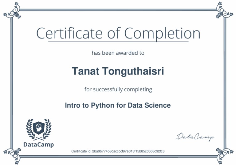 Intro To Python For Data Science | PDF