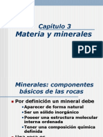 Minerales: componentes básicos de las rocas