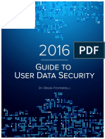 2016 Guide to User Data Security