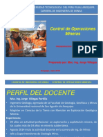 Presentaci N Control Operaciones Mineras