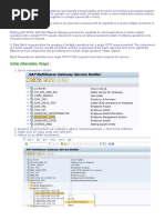 Batch Operations in SAP Gateway Services