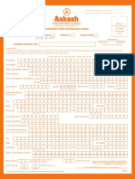 Medical Regular Classroom Admission-Form