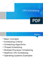 CPU Scheduling Algoritma