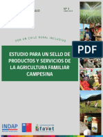 Estudio para Un Sello de Productos y Servicios de La Agricultura Familiar Campesina