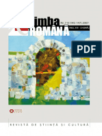 Revista Limba Romana - Chisinau
