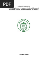 Internship Report on Bb