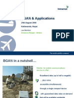 BGAN & Applications - Nepal