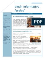 Boletín Informativo Teselas - 1