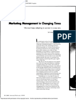 Marketing Management & Times