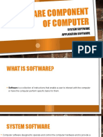Software Component of Computer