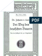 Johann Von Leers - Der Weg Des Deutschen Bauern - Von Der Fruehzeit Bis Zur Gegenwart (1935, 156 S., Scan, Fraktur)