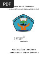 Download Makalah Cara Mengatasi Masalah Ekonomi by Anissa Hikmah SN332150683 doc pdf