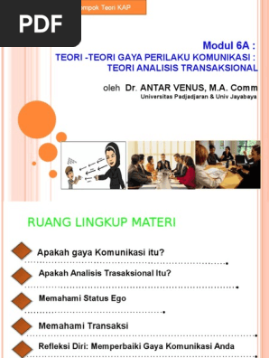 Modul 6 Tekom Analisis Transaksional Ppsx Pdf