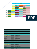 Media Schedule 6 June-11July 2010