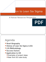 Introduction to Lean Six Sigma