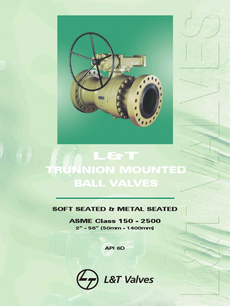 LT Pipeline Ball Valves | PDF | Valve | Bearing (Mechanical)