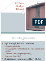 Design of HSFG Bolts 140113