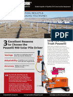 Pauselli 900 Solar Pile Driver Brochure