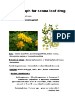 Monograph For Senna Leaf Drug