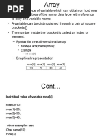 Array and String-Students