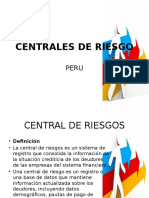 Centrales de Riesgo