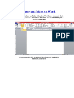 Como Fazer Um Folder No Word
