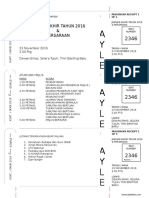 Jamuan Akhir Tahun-Pass Print