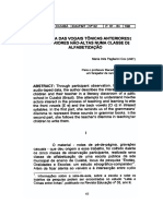 A Grafia Das Vogais Tônicas Anteriores e Posteriores Não-Altas Numa Classe de Alfabetização