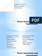 Power Generation and Transmission (Tugas PISTEL)