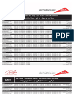 E101 - Ibn Battuuta Metro Station To Abu Dhabi Bus Station Bus Service Timetable