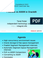 Poder Freelists vs ASSM