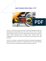 Transmisi Otomatis Motor Matic