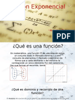 Funcion Exponencial