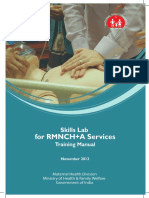 Skills Lab Training Manual