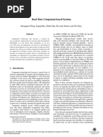 Real-Time Component-Based Systems: Shengquan Wang, Sangig Rho, Zhibin Mai, Riccardo Bettati, and Wei Zhao