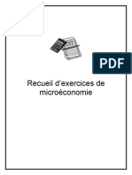 exercices-corriges microeconomie