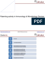 IPCalculus - Patenting Activity in Immunology & Microbiology Devices