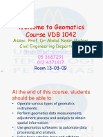 1.0 Intro to Geomatics