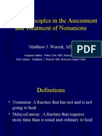 General Principles in The Assessment and Treatment of Nonunions