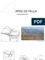 Escarpes de falla: geomorfología y datación
