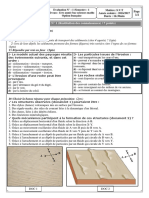 SVT Evaluation 1 1ère Année Bac Sciences Maths Option Française