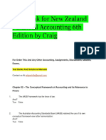 Test Bank For New Zealand Financial Accounting 6th Edition by Craig
