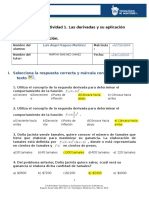 MIV – U1 – Actividad 1. Las Derivadas y Su Aplicación