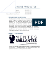 Branding y Estrategias de Productos