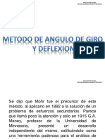 Metodo de Angulo de Giro y Deflexion