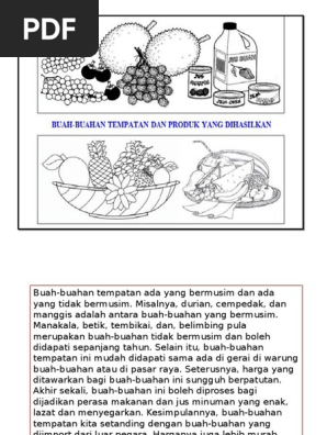 Ulasan Buah-Buahan Tempatan  PDF