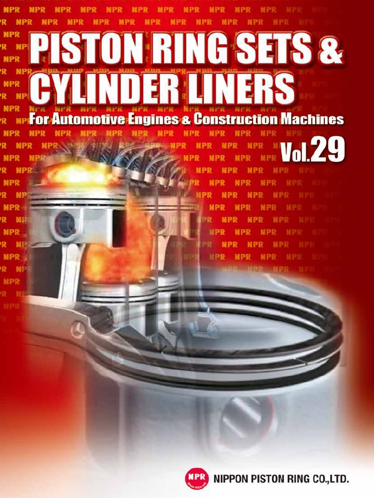 NPR Piston Rings and Applications Guide | PDF | Internal