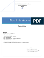 Biochimie Structurale-Lipide